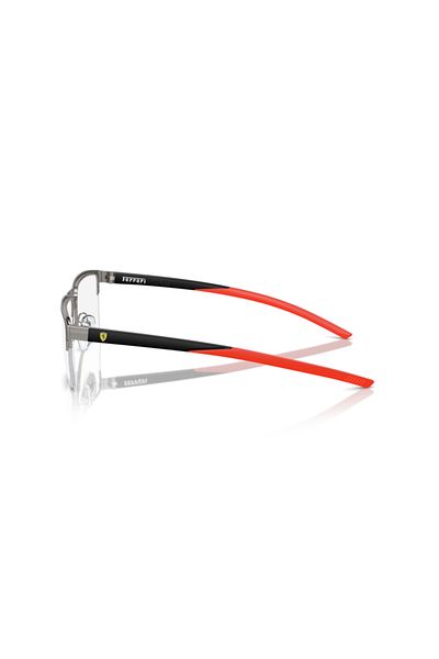 Ferrari Scuderia Man Square Eyeglasses- Fz 7001 - Lense Size:55mm - Gunmetal Brushed