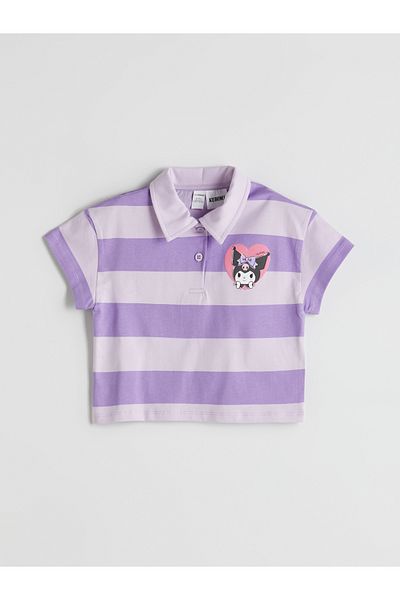 LC Waikiki Koszulka polo z nadrukiem Kuromi dla dziewcząt