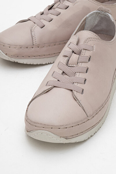 Dericlub Dericlub Women's Daily Genuine Leather Casual Shoes Fr 233026 Gray