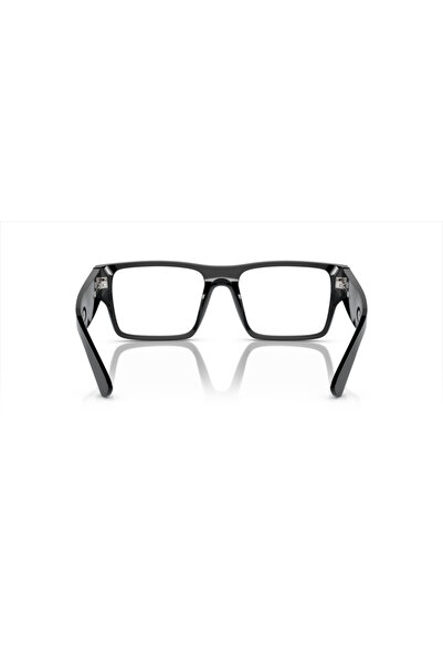 Prada Man Rectangle Eyeglasses- Pr A08v - Lense Size:52mm - Black
