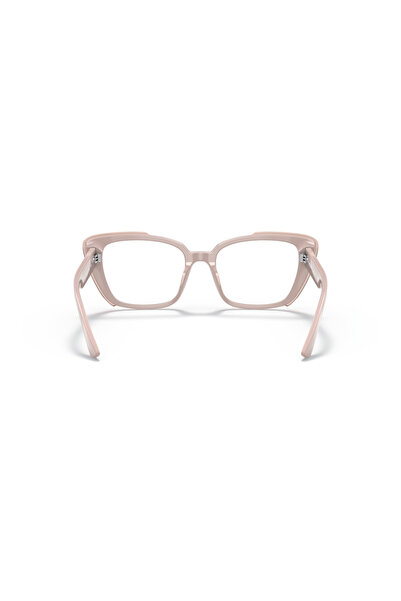 Prada Woman Pillow Eyeglasses- Pr 01yv - Lense Size:53mm - Pink Alabaster