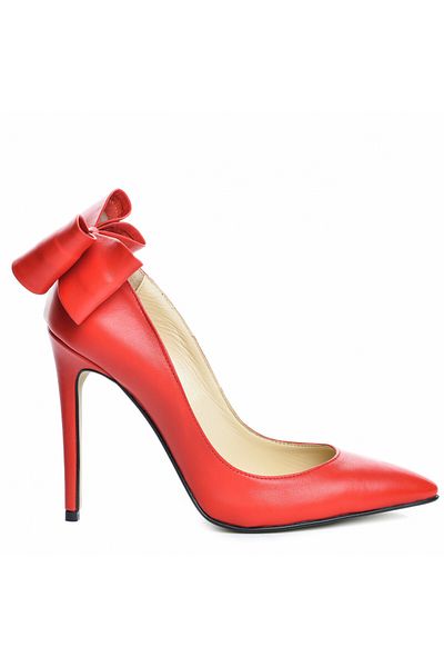 Vanilla Days Cleopatra Stiletto Heel Shoes in Smooth Leather