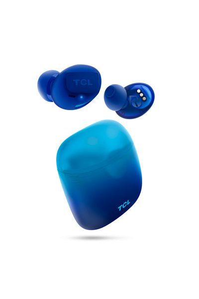 TCL Casti True Wireless TCL SOCL500TWS, IPX4, Bluetooth 5.0, In-Ear, Echo Cancellation (Albastru)