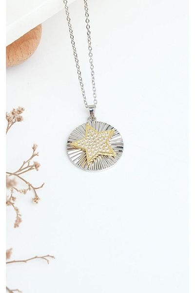 Jack Ferrero Silver Women's Necklace (316L Steel)