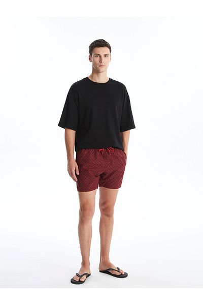 LC Waikiki Kurze gemusterte Herren-Badeshorts