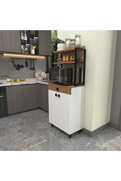 EVA İTHALAT Çeşme Çok Amaçlı Dolap / Mikrodalga Dolabı/ Mutfak Dolabı / Mutfa...