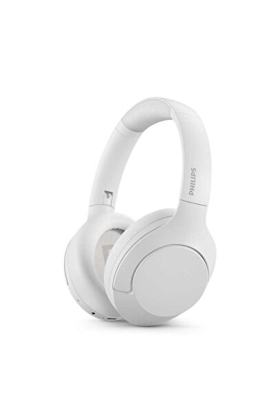 Philips Casti Wireless Philips TAH8506WT/00, Bluetooth, Microfon, ANC (Alb)