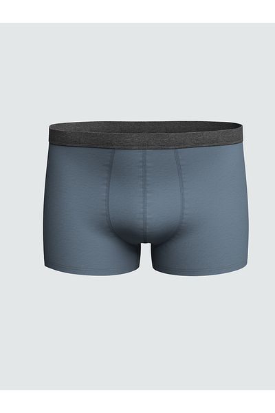 LC Waikiki Standard Fit Cotton Flexible Ανδρικό Boxer 3 τεμαχίων
