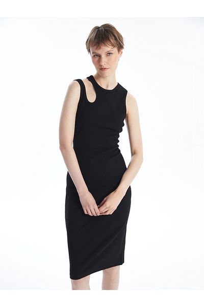 LC Waikiki Rochie bodycon pentru femei cu decolteu cu fereastră