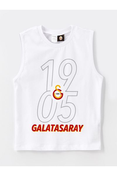 LC Waikiki Galatasaray bedrucktes Baby-Schwimmbekleidungsset mit Rundhalsausschnitt