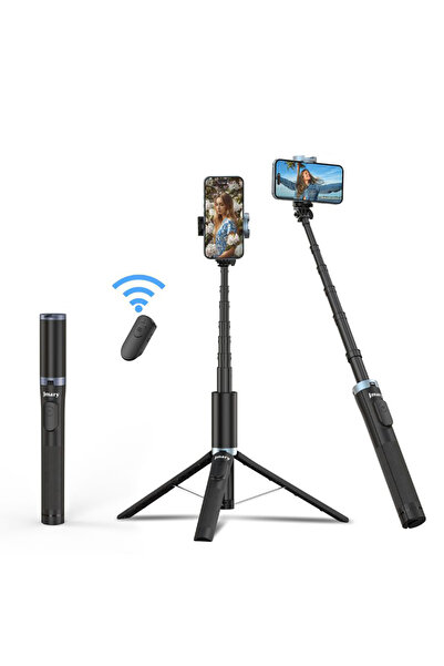 Jmary KT-259 Tripod ve Selfie Çubuğu 360 Derece Dönebilen Kablosuz Kumandalı ...