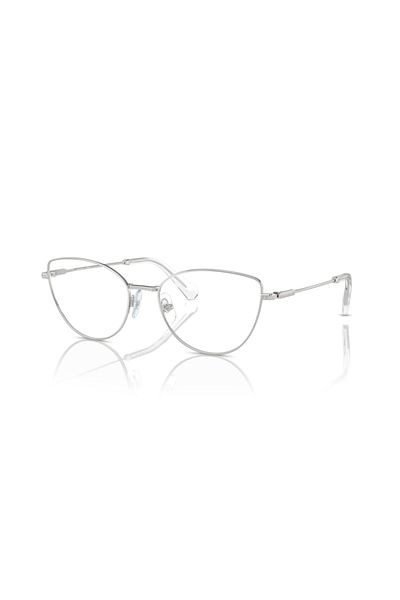 Swarovski Woman Cat Eye Eyeglasses- Sk 1012 - Lense Size:54mm - Rose Gold