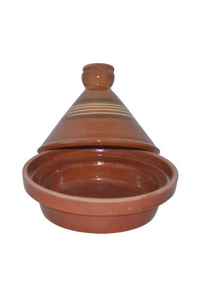 Generic 1.3L clay tagine with conical lid