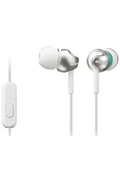 Sony Casti cu microfon Sony MDR-EX110AP (Alb)