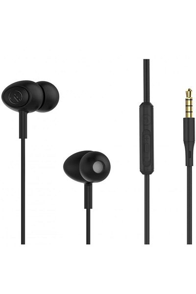 TELLUR Tellur Basic Gamma In-Ear Headphones, 3.5mm Jack, Microphone (Black)