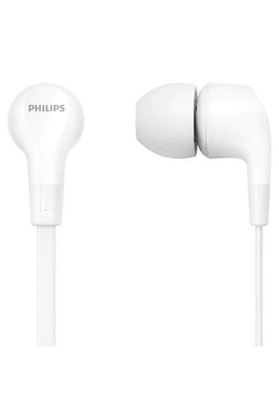 Philips Casti Stereo Philips TAE1105WT/00, Microfon (Alb)