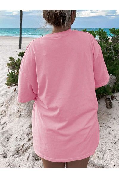 DAXİS Sportwear Company Tricou cu decolteu rotund imprimat pentru femei