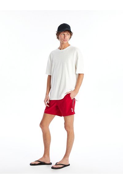 LC Waikiki Kurze bedruckte Herren-Badeshorts