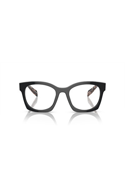 Prada Woman Irregular Eyeglasses- Pr A05v - Lense Size:50mm - Black
