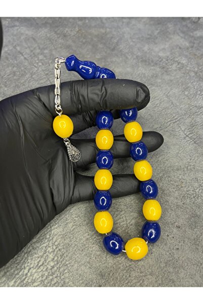 Mos Tespih Rochie de rugăciune pentru fani mascota galbenă bleumarin