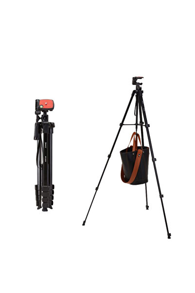 Jmary KP-2209 360 Derece Dönebilen Başlıklı Tripod Siyah