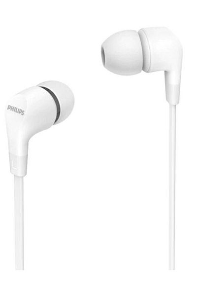 Philips Casti Stereo Philips TAE1105WT/00, Microfon (Alb)