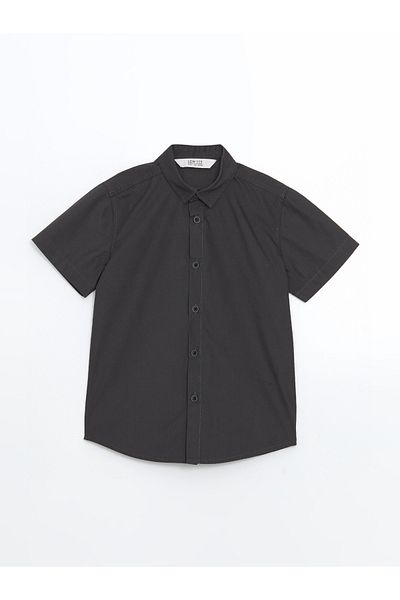 LC Waikiki Basic Short Sleeve Boy's Shirt