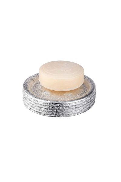 Wenko Ceramic Polaris Juwel Soap Dish Silver