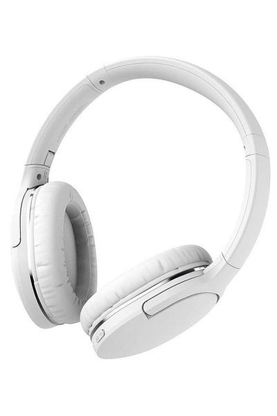 Baseus Casti stereo Baseus Encok D02 Pro, wireless, driver 40mm, Bluetooth 5.0, 450 mAh (alb)
