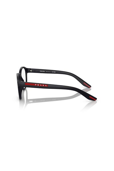 Prada Linea Rossa Man Phantos Eyeglasses- Ps 07pv - Lense Size:53mm - Black Rubber