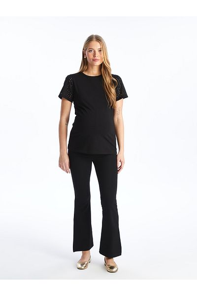 LC Waikiki Pantaloni de maternitate cu picioare drepte spaniole