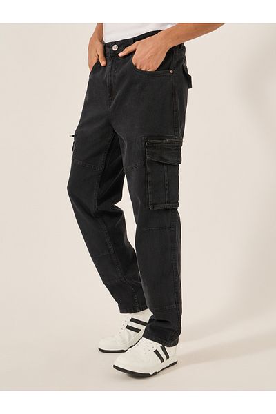 Styli Overdyed Twill Cargo Pants