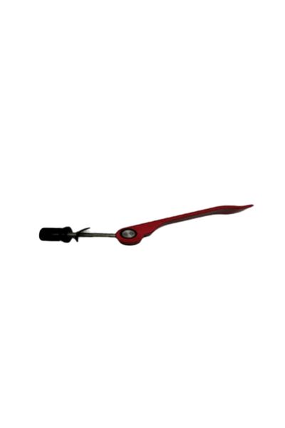 0506zerofivezerosix Folding clamp for electric scooter ZERO 9/ZERO 10 (Red)