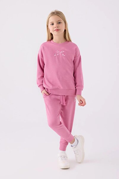 U.S. Polo Assn. U.S. Polo Assn. 3 İplik Dokuma Kız Çocuk Pijama Takım