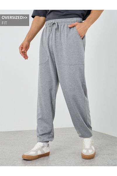 Styli Oversized Fit Joggers with Drawstring