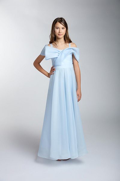 Mutlu City Girls/Teenagers New Fashion Shiny Fabric Full Mold Evening Dress 5545