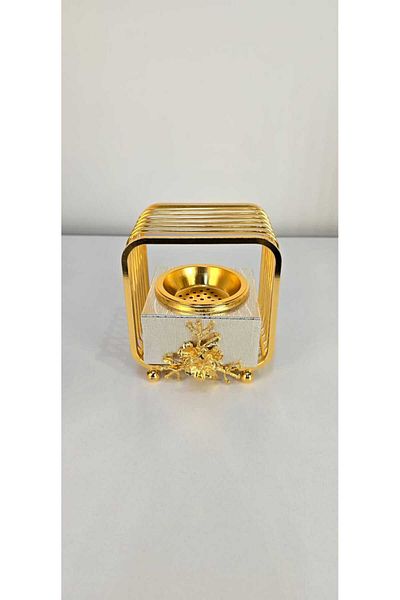 D&H Metal Bakhoor Burner For Oud And Incense Use – Durable And Elegant – Ideal For Home Or Gifting