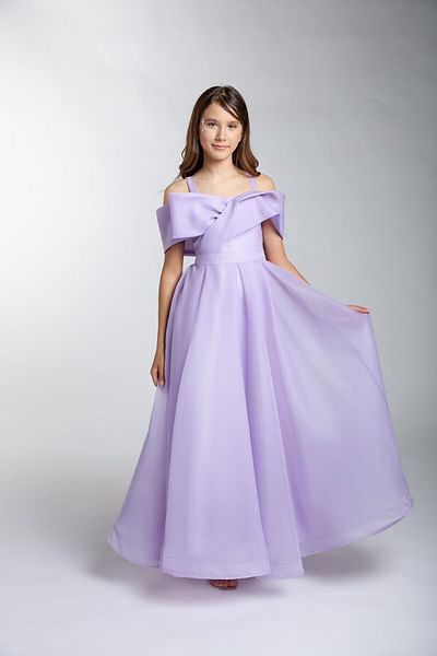 Mutlu City Girls/Teenagers New Fashion Shiny Fabric Full Mold Evening Dress 5545