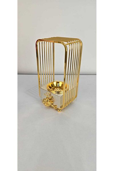 D&H Metal Bakhoor Burner For Oud And Incense Use Durable And Elegant Ideal For Home Gifting