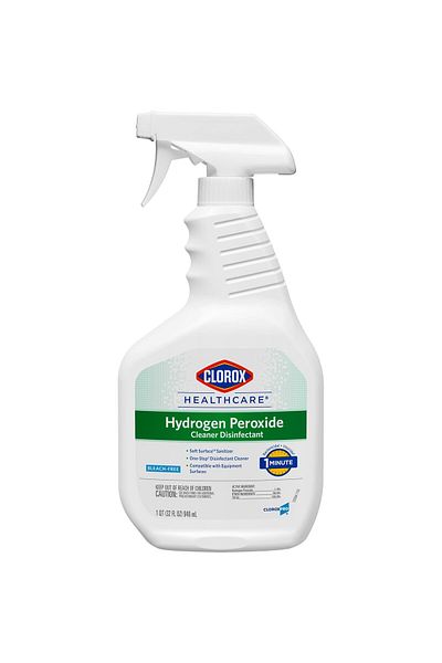 Clorox Healthcare Hydrogen Peroxide Cleaner Disinfectant, Bleach Free, 946ml