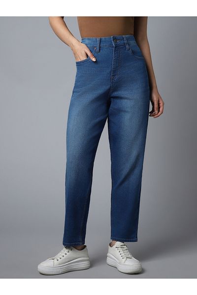 High Star By Styli High Rise Regular Fit Jeans