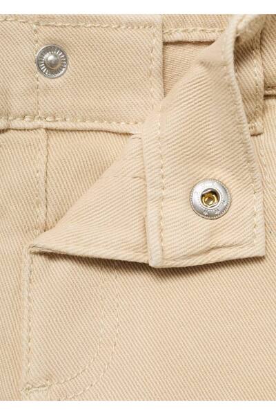 MANGO Baby İşleme detaylı jean pantolon