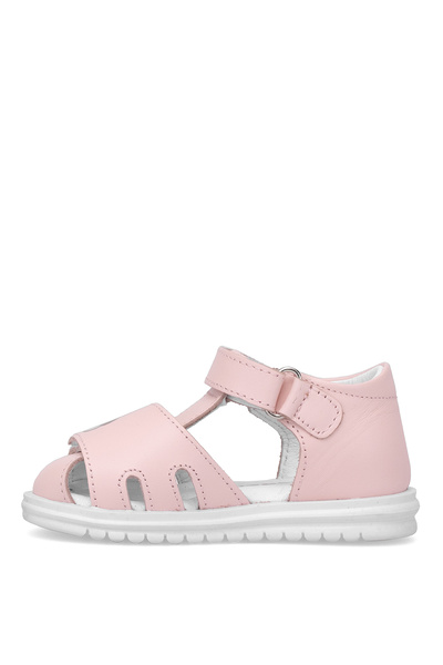 Ayakkabı Fuarı Elit Ai̇k-1928 Firstadım Girl's Flat Sandals Powder