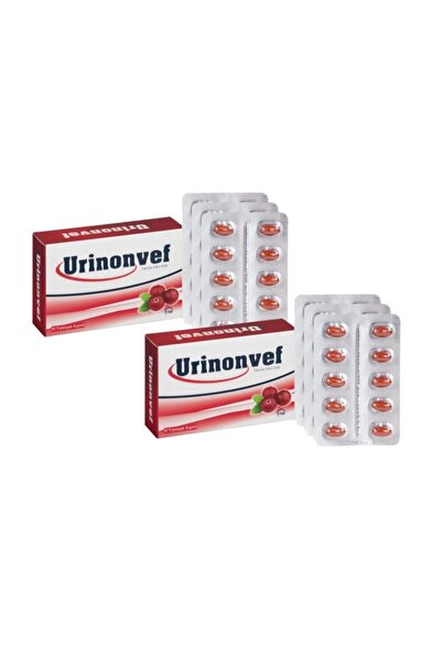 Urinonvef Cranberry 30 Soft Capsules 2 Pieces