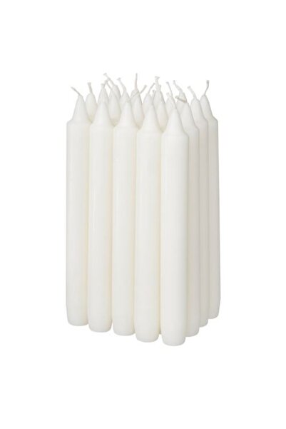 IKEA Nejliksyren Şamdan mumu, beyaz