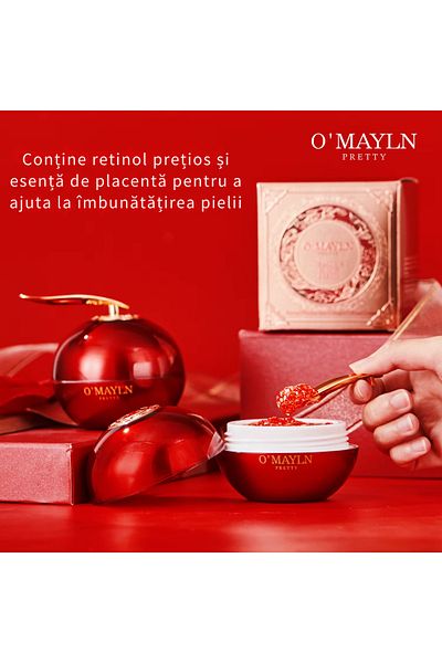 OEM Crema antirid O'MAYLN Pretty Dragon’s Blood, cu retinol si esenta de placenta, hidratare intensa,