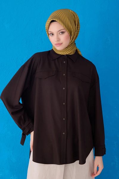 Belli Eșarfă din mătase twill 4115D model în dungi verde fistic
