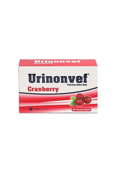 Urinonvef توت بري 30 كبسولة طرية 2 قطعة