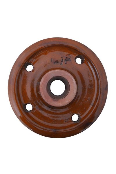 Generic ثقالة ورق عنب مصنوعة من الفحار مقاس 25سم