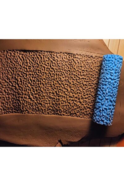 Enbceramic 10 CM LEOPAR SERAMİK & POLİMER KİL DOKU RULOSU DESEN OKLAVASI